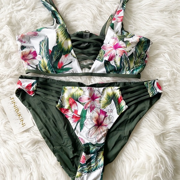 tinibikini swimwear reversible